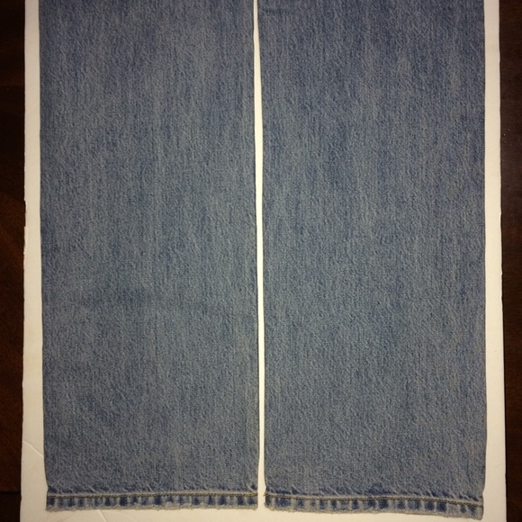 Express precision fit 11/12 L distressed blue jean - Picture 6 of 8